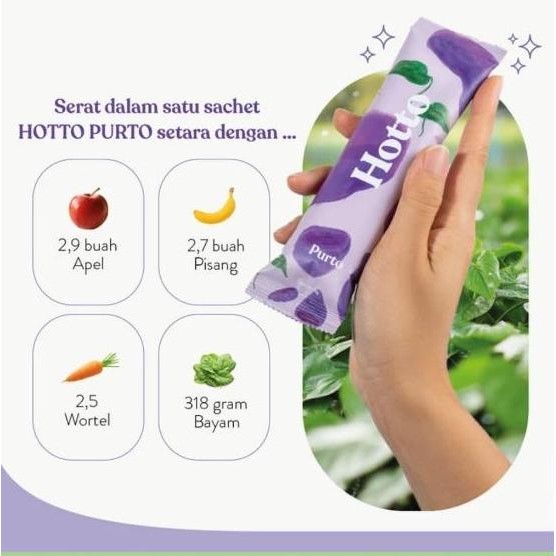 

Spesial Promo/ Hotto Purto Superfood Multigrain Dengan Ubi Ungu - 1 Pouch (16 Sachet) [Terlaris/Terbaru/Recommended]