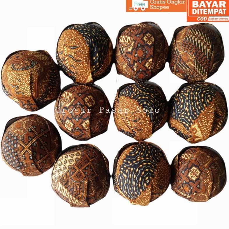 Blangkon Solo Jebeh Batik / Blangkon Solo / Blangkon Anak / Blangkon Dewasa