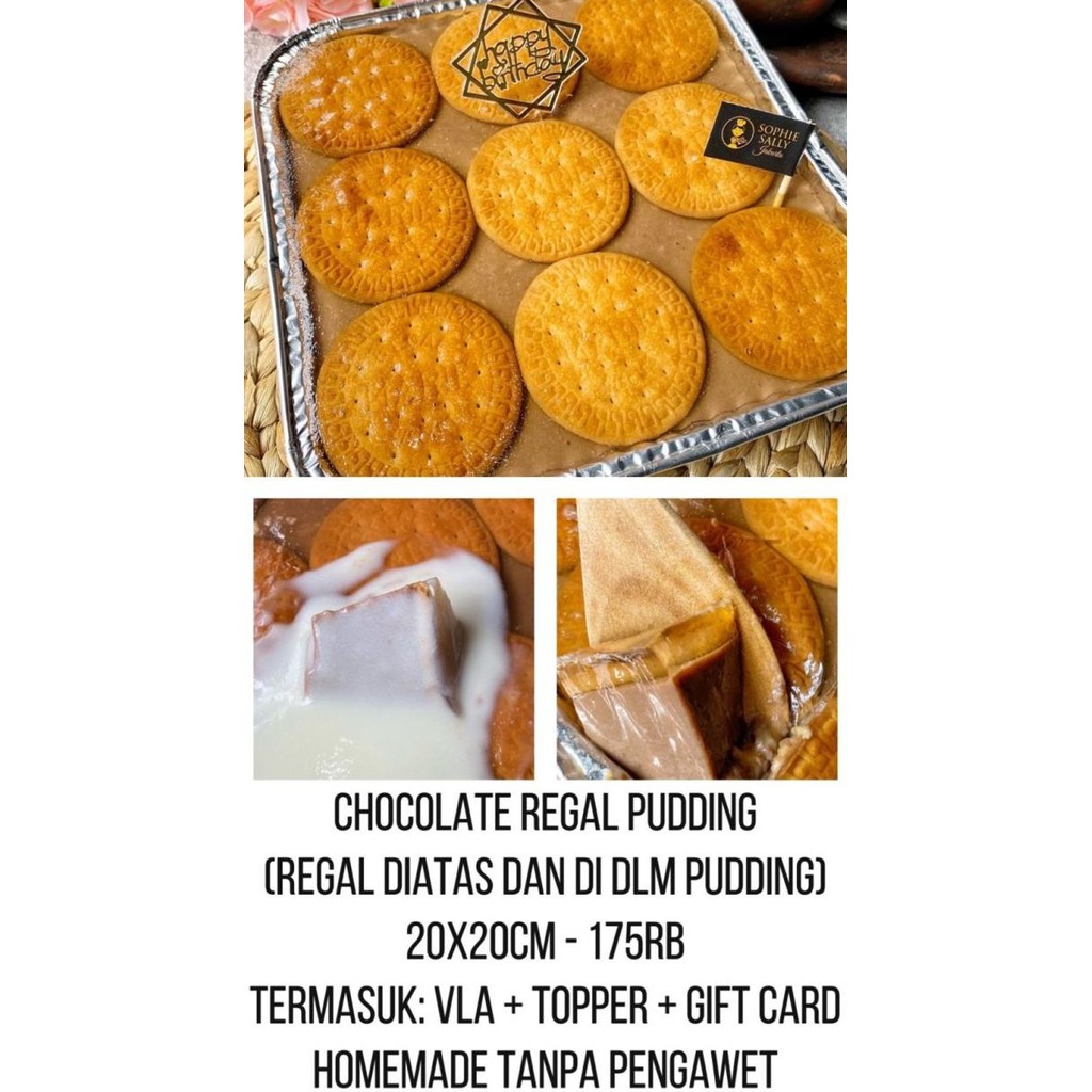 

Murah Chocolate Regal Pudding - Ready Setiap Hari