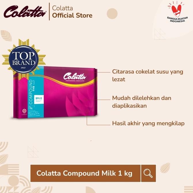 

Grosir Bundling Colatta Compound Chocolate Milk 1Kg - Isi 2