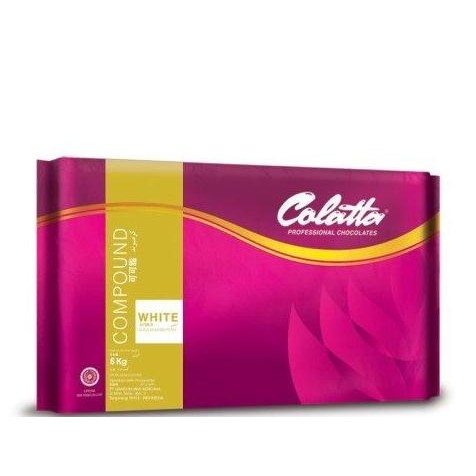 

Murah Colatta White Chocolate Compound 5 Kg / Coklat Masak Coklat Putih