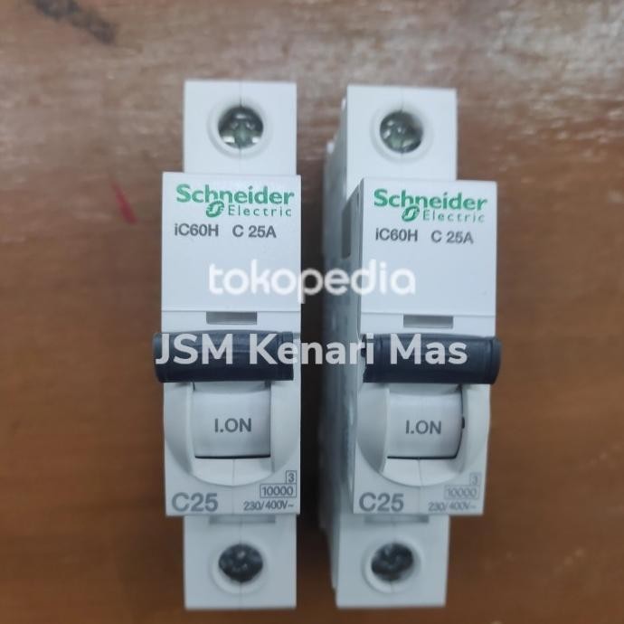 Diskon Mcb Ic60H 1P 25A Schneider 10Ka Murah