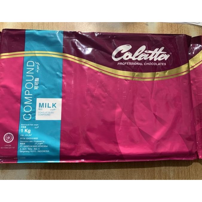 

Murah Colatta Milk Chocolate Compound 1Kg Blok