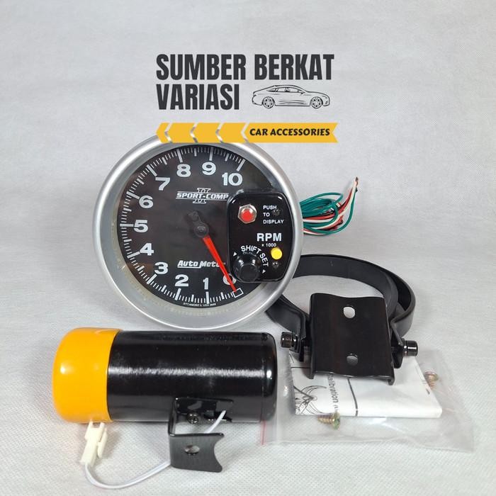 Tachometer Rpm Mobil Auto Meter Takometer 7 Warna Original Dan Terpercaya