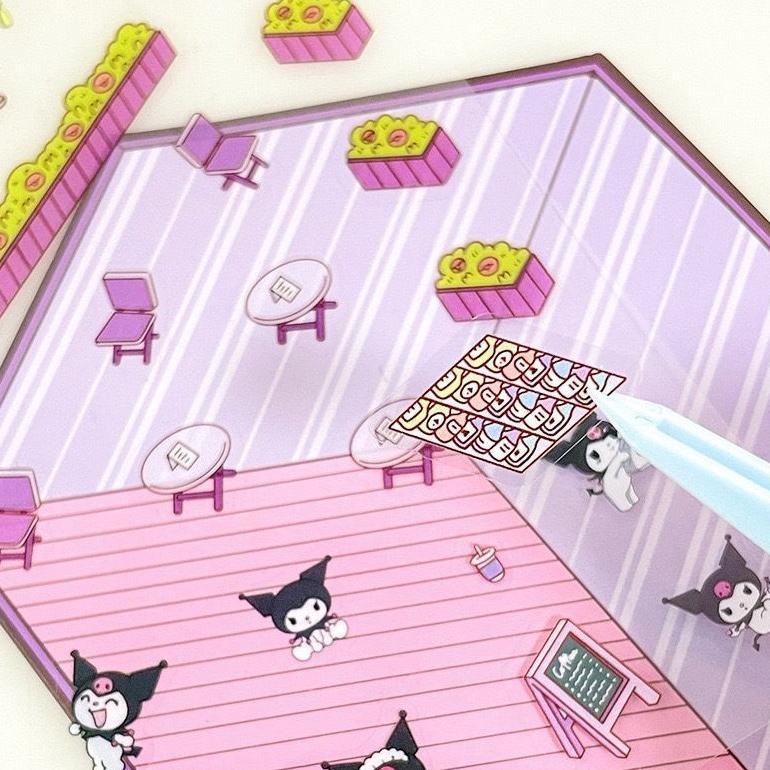 

Storage And Landscape Sticker Diy Mainan Anak Tempelan Kreatifitas Busybook Stiker