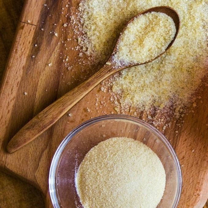 

Grosir Gelatin Bubuk Sapi Halal Mui Kemasan 25Kg