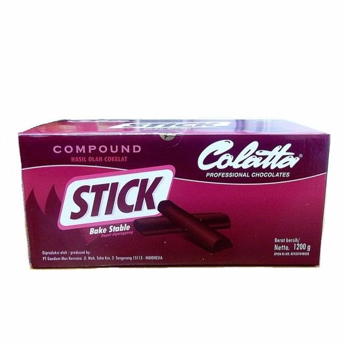 

Sale Colatta Compound Chocolate Stick Cokelat Batang Kompon Colatta 1.2 Kg