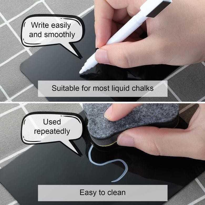 

5Pcs Jepitan Harga Price Tag Dengan Mini Chalkboard / Jepit Harga Price Tag + Papan Tulis Kapur Kecil