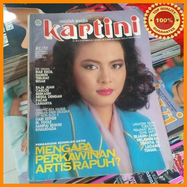 [SIJ] MAJALAH LAMA KARTINI TAUN 1992  MENGAPA PERKAWINAN RAPUH