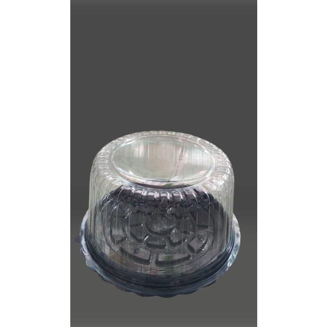 Fh-46 Mika Tray Bulat Alas Kue Coklat