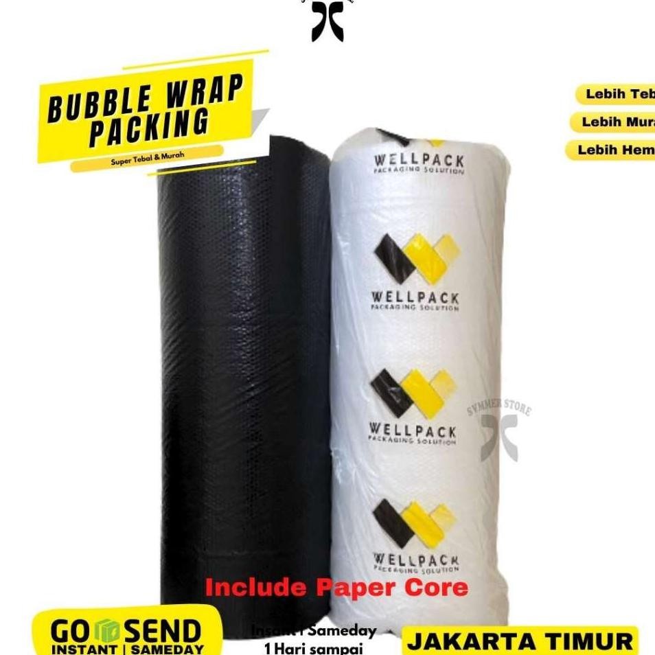 

Bubble Wrap Roll Paing 12550M Full Tebal Hitam Bening 125Cm 50Meter Plati Pa