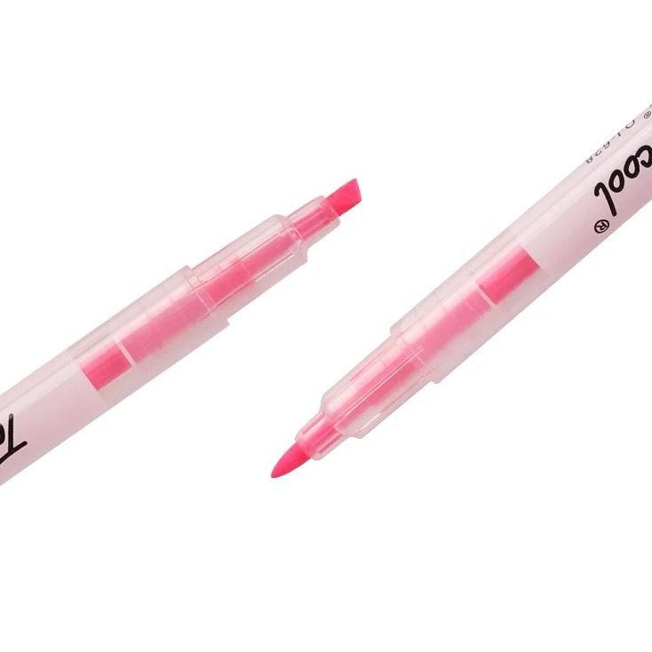 

dgh-43 et-98 Highlighter 2 Sisi Warna Warni Highlighter Colorful 1 Set Isi 6Pcs Pensil Warna Sale Viral