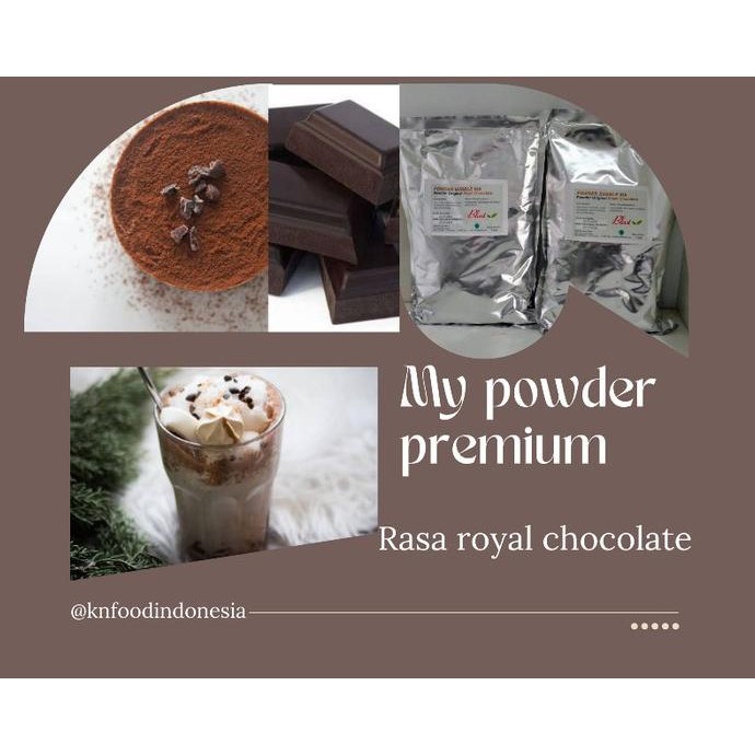 

Grosir Powder Premium Royal Chocolate - Bubuk Royal Chocolate Premium 1Kg