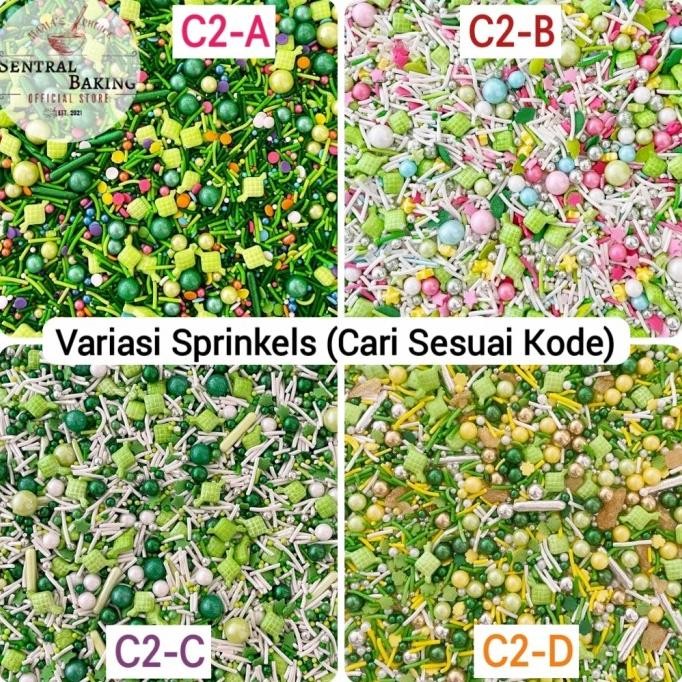 

Sale Sprinkel Bulan Ketupat Hijau Emas 1000Gr (C2-F) / Springkel Lebaran