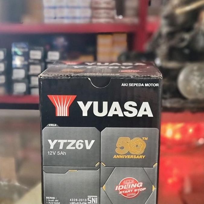 Aki Yuasa YTZ 6V