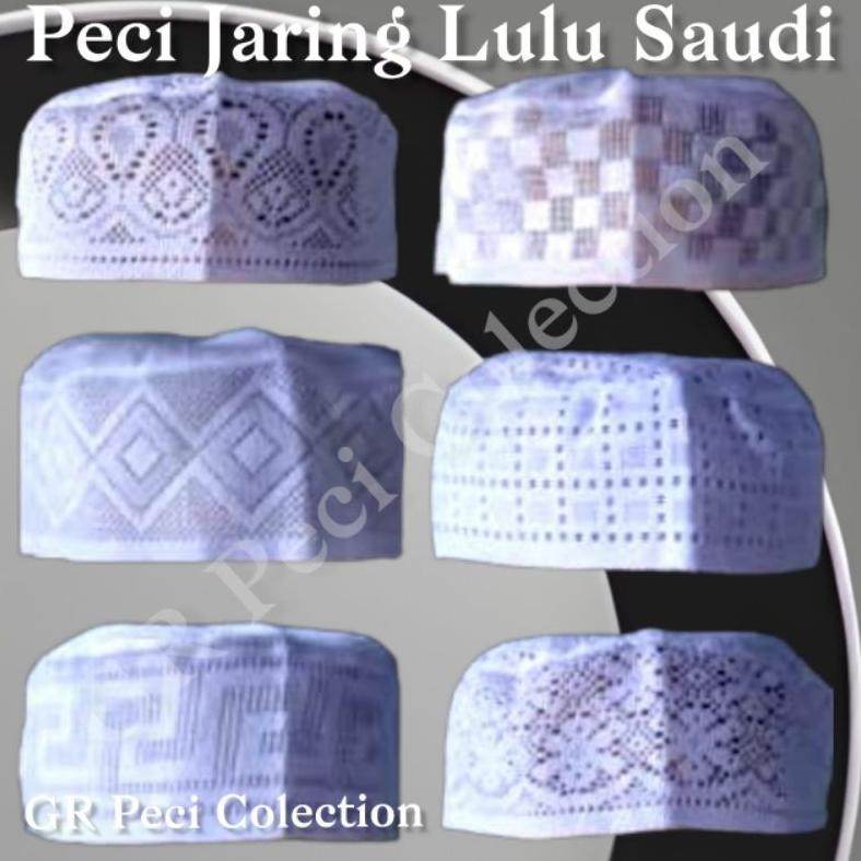 ukd- ukd- PECI KOPIAH JARING LULU SAUDI KUALITAS PREMIUM / PECI LULU AL-BUKHARI TERLARIS / PECI KOPI