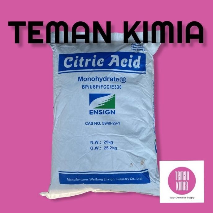 

Promo Citric Acid Monohydrate 1Sack 25Kg