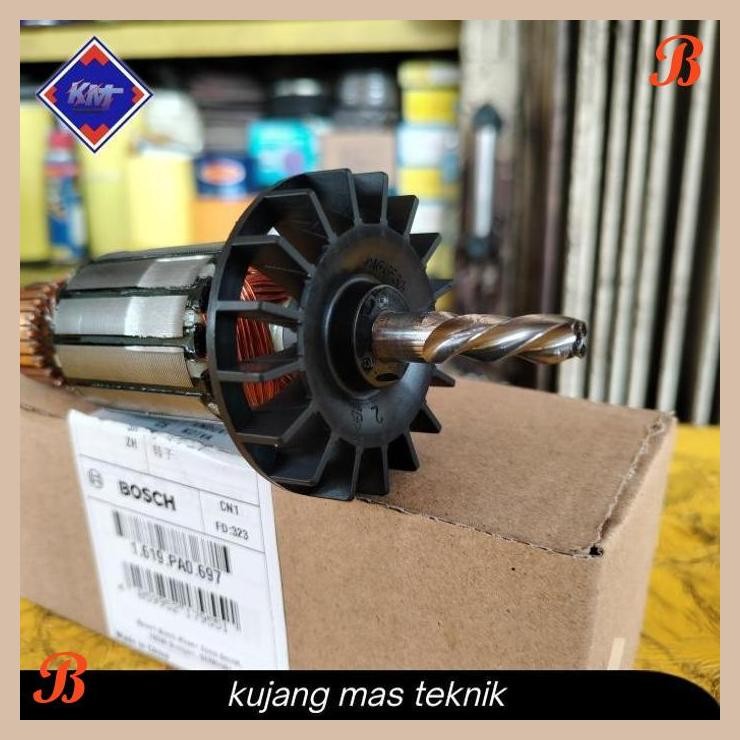 [KMT] ARMATURE ANGKER GSB1300 / GSB550 MESIN BOR BOSCH GSB 1300 GSB 550 ORI