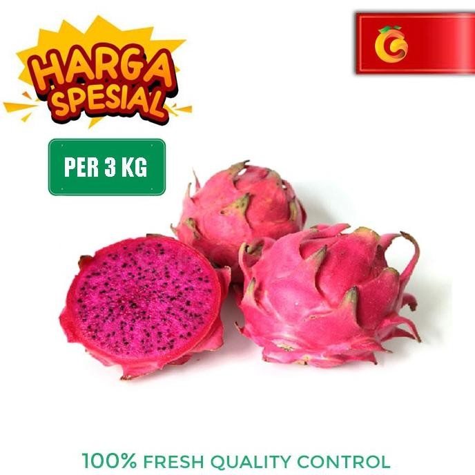 

Murah Harga Spesial - Buah Naga Merah Fresh 3 Kg
