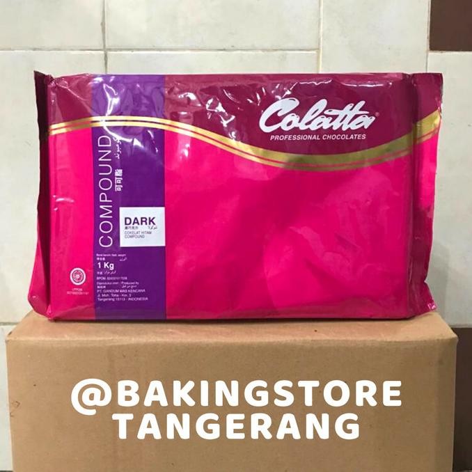 

Promo Colatta Dark Chocolate Compound 1Kg | Coklat Colata