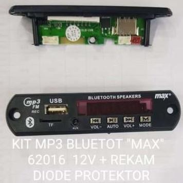 KIT MODUL MP3 BLUETOOTH 12VOLT MERK MAX