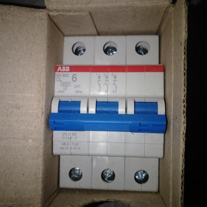 Terjangkau Mcb Pln 3Phase 6A Abb