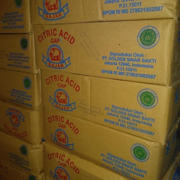 

Murah Citric Acid 10Pak X 20Pcs X 50Gr