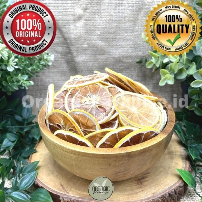 

Grosir Dried Lemon Slice / Lemon Kering Iris 250 Gram