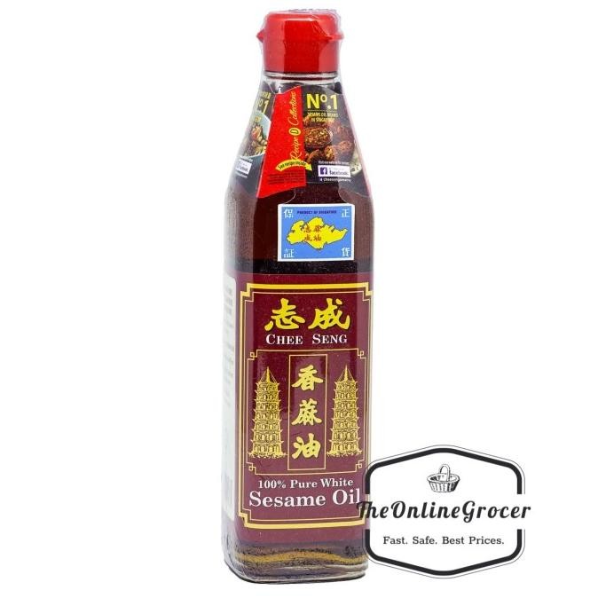 

Grosir Chee Seng White Sesame Oil 375Ml Minyak Wijen Putih
