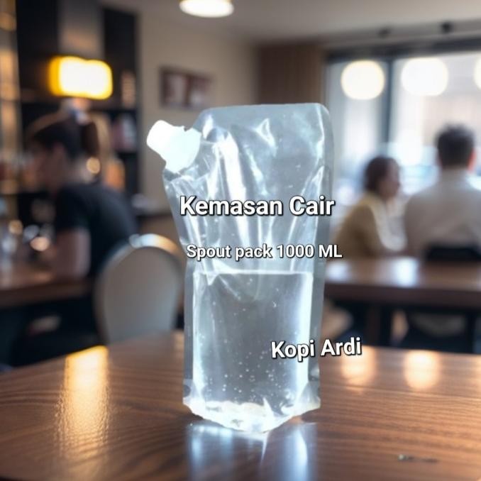 HJK Kemasan Standing pouch cair 1000 ml Spoutpack