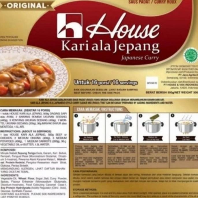 

Sale House Kari Ala Jepang | Japanese Curry 935 Gram