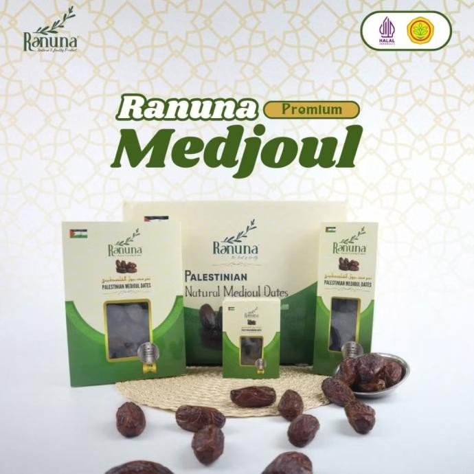 

Promo Kurma Medjool Ranuna Premium Jumbo Palestina 1 Kg
