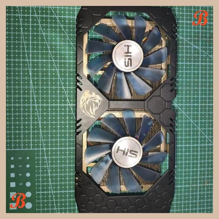 [SRP] Fan Casing Heatsink vga RX 570 HIS Original 1 set