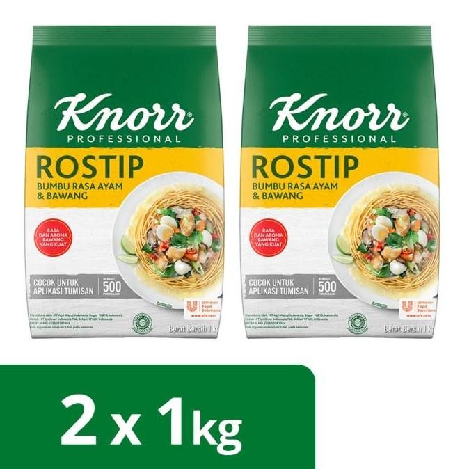 

Grosir Knorr Bumbu Penyedap Rostip Pouch 1Kg Twinpack