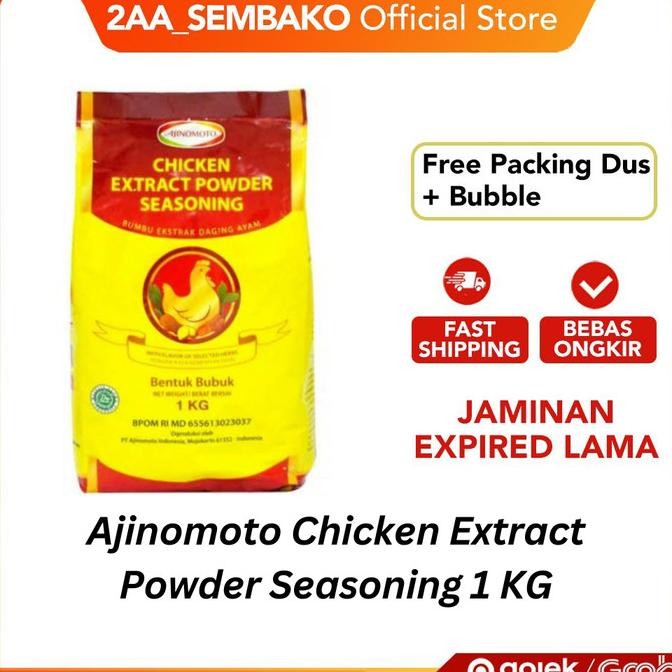 

Grosir Ajinomoto Chicken Extract Powder Seasoning 1 Kg