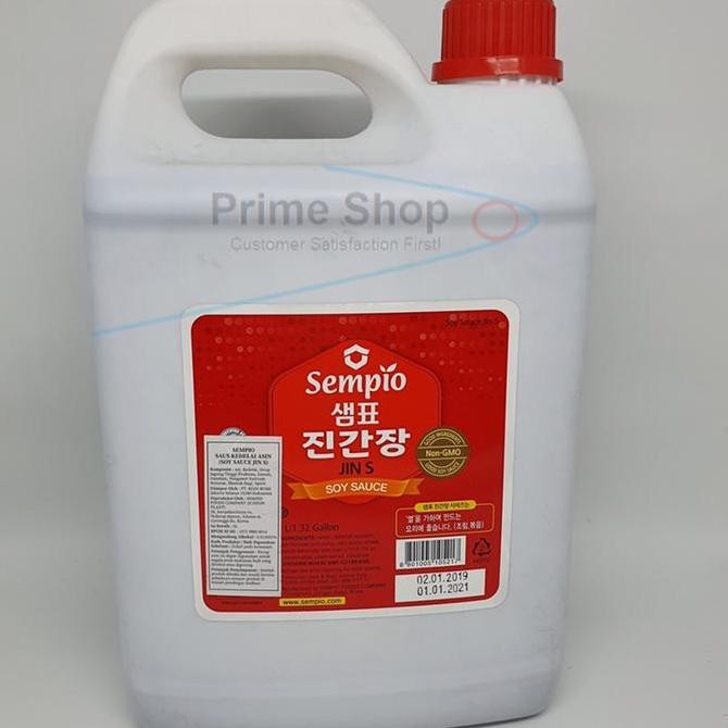 

Murah Soy Sauce Jin S (Kecap Asin) Sempio Korea - 5L