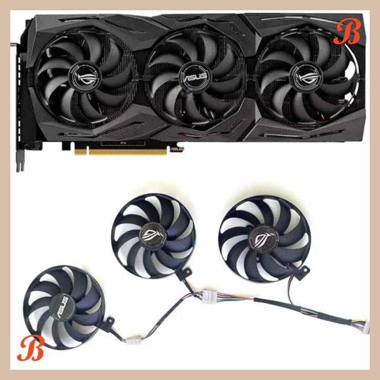 [SRP] Fan Kipas Vga ASUS ROG Strix 88mm 7pin Rx 5600 xt 5700 xt