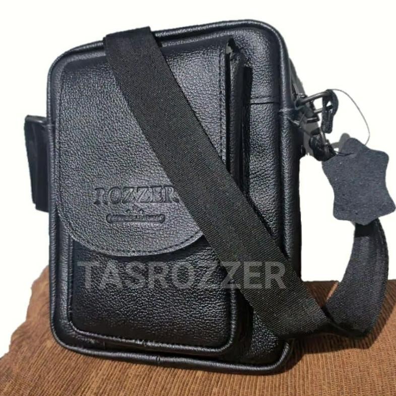 TAS KULIT PRIA TAS SELEMPANG COWOK KULIT GARUT