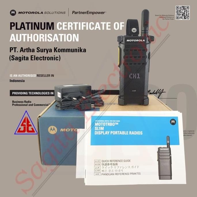 HT MOTOROLA SL1M UHF 403-470 MHZ SL 1M SL1 M SL 1 M