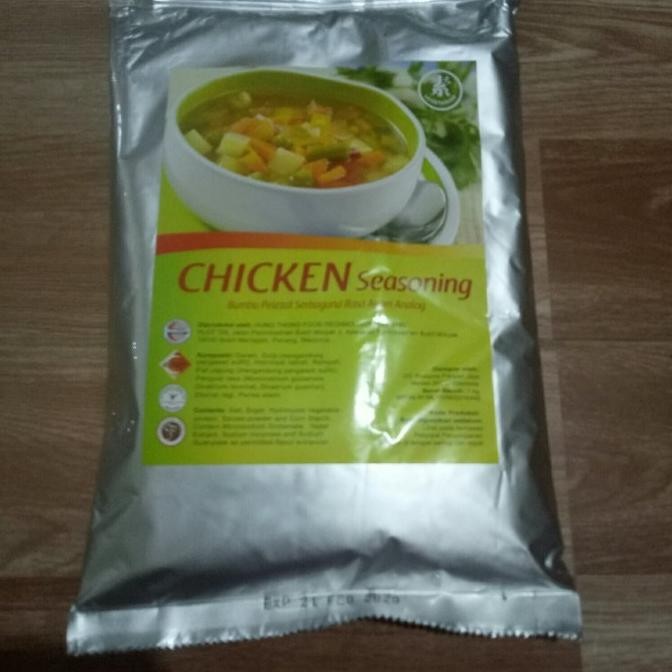 

Grosir Chicken Seasoning Vegetarian, Kaldu Ayam Vegetarian, Su Cih Fen 1Kg