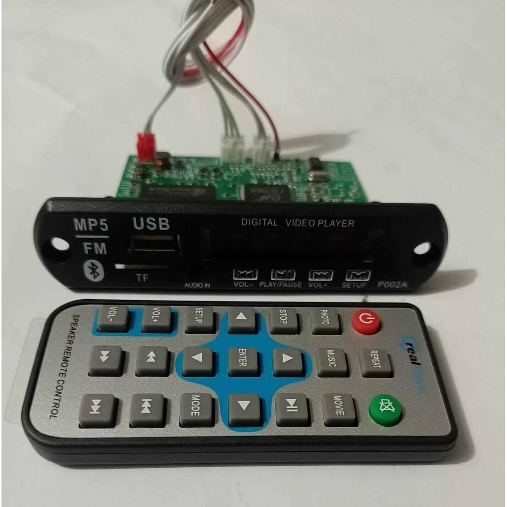 MODUL MP5 MP4 MP3 BLUETOOTH DIGITAL VIDEO PLAYER USB FM RADIO