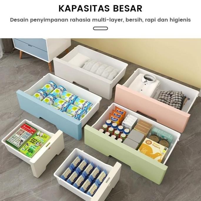 Lemari Berlaci Plastik/ Lemari Plastik/Lemari Pakaian