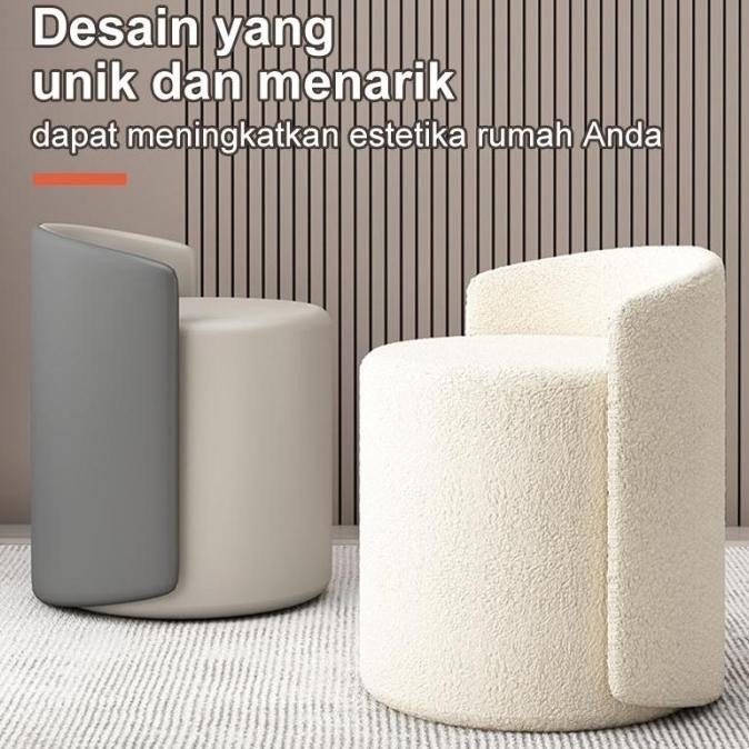 STOOL SOFA BULAT Sofa Stool LEB BESAR Sofa Stool Bulat Stool Murah Sofa Bulat Minimalis