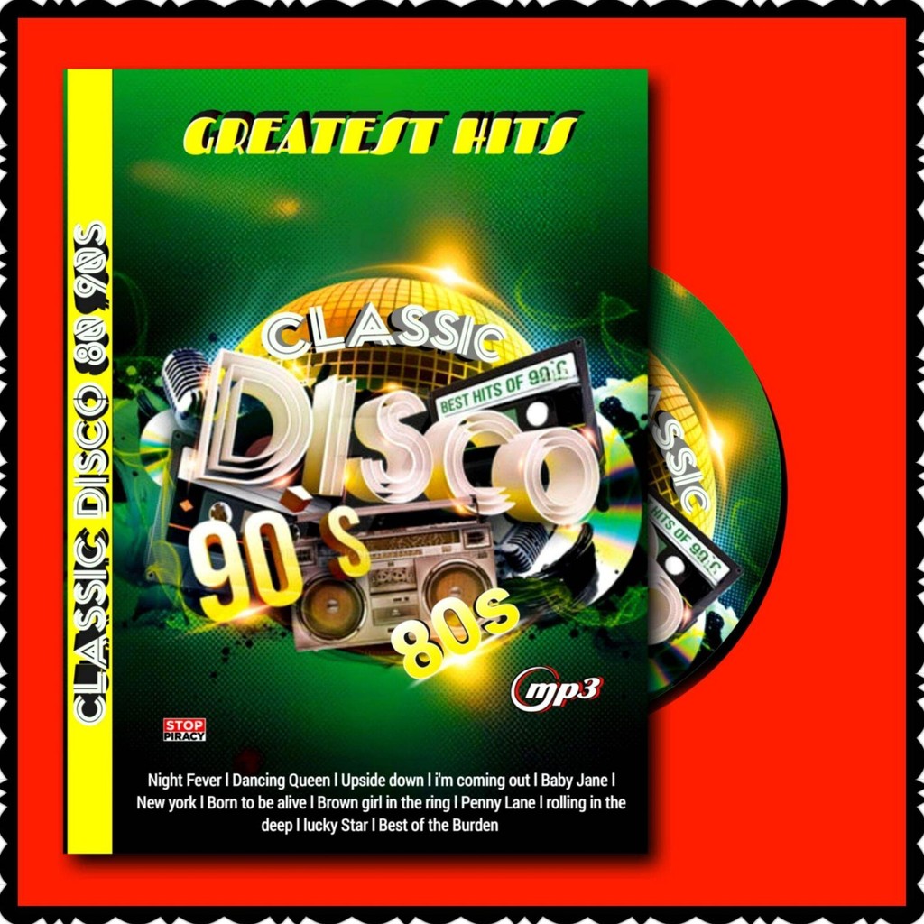 KASET CD MP3 LAGU CLASSIC DISCO 80-90 AN-LAGU DISCO-MP3 DISCO-LAGU CLASSIC-KASET DISCO-LAGU BARAT NO