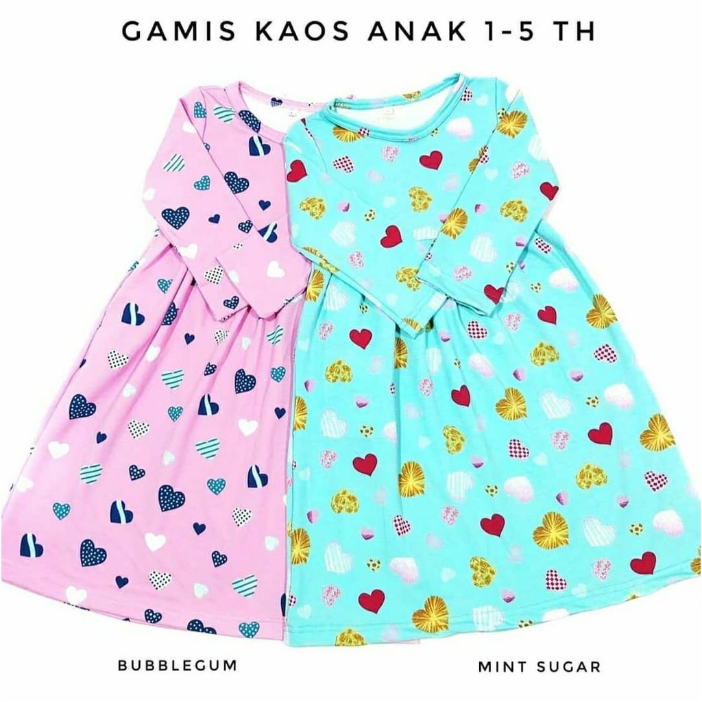 3PCS PAKAIAN BAYI ANAK BAJU TUMIK GAMIS DRESS DASTER KAOS ANEKA MOTIF  LUCU DAN IMUT UMUR 0 BULAN SA