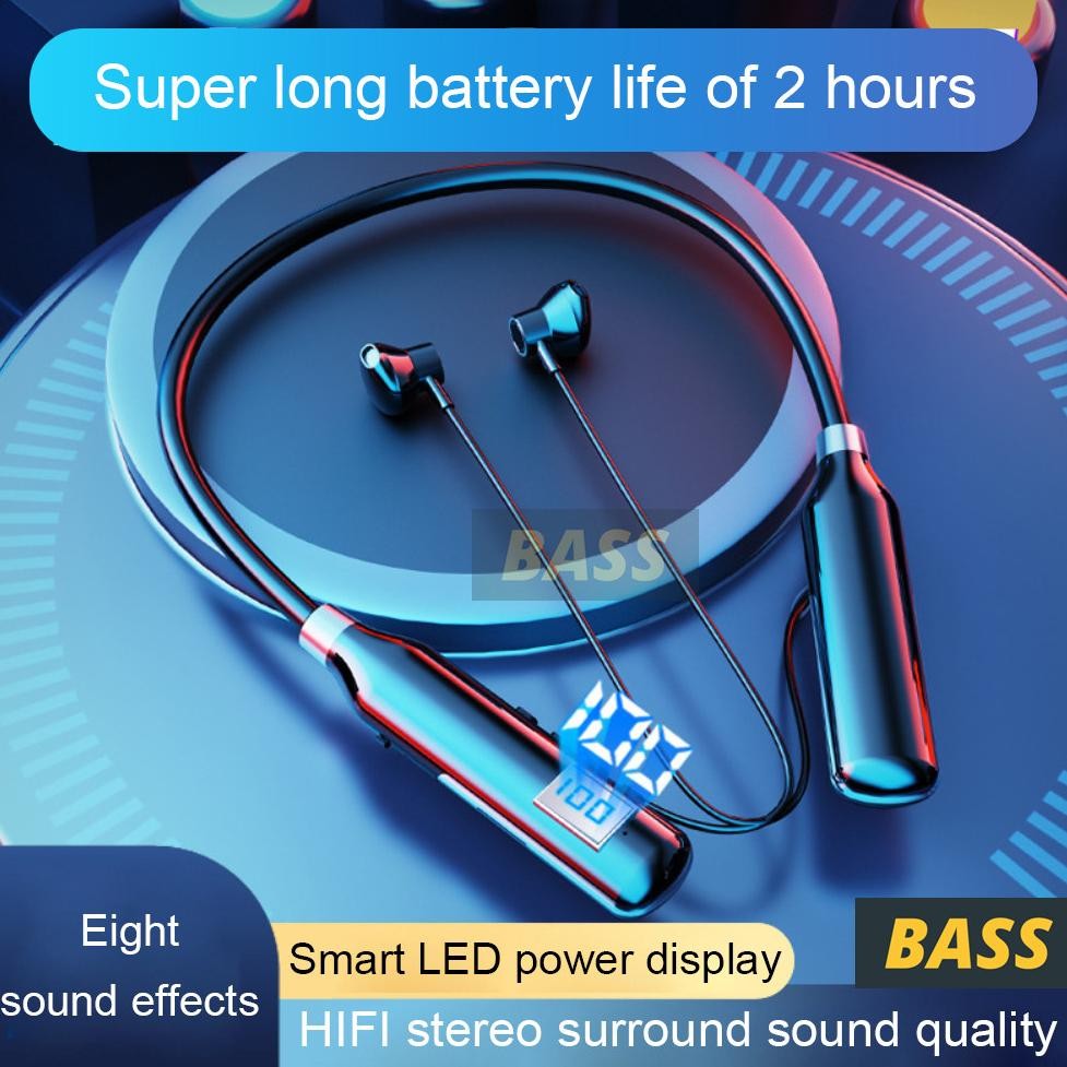 BASS SPORT HEADSET BLUETOOTH ORIGINAL ASLI SUPER BASS HEADSET BLUETOOTH FULL BASS TERBAIK EARPHONE G