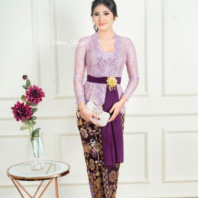 KEBAYA UNGU KEBAYA LILAC KEBAYA MODERN KEBAYA WISUDA KEBAYA AKAD KEBAYA TRADISIONAL KEBAYA PREMIUM K