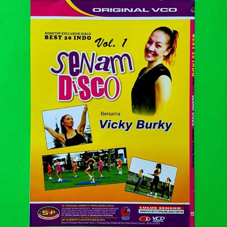KASET VCD SENAM VICKY BURKY-KASET VCD SENAM AEROBIK-VCD SENAM-VCD SENAM AEROBIK-KASET VCD SENAM-KASE
