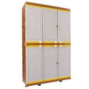 Lemari pakaian plastik gantung jumbo club LC grand wood