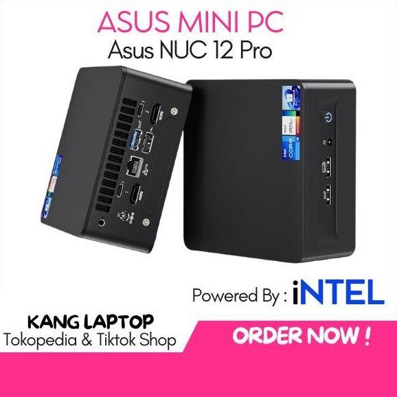 Murah Asus Desktop Mini Pc Murah Core i7 1260P - i5 1240P - i3 1220P ASUS NUC 12 Pro 610Gram Non COD